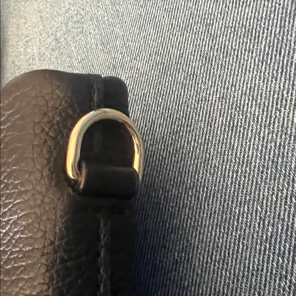 Cuyana black leather  large tote - Picture 7 of 9